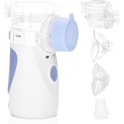 Randaco Inhalator Vernebler Inhalationsgerät Inhaliergerät wiederaufladbar tragbar für Erwachsene Kinder (1/5)