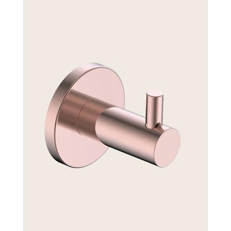 Gancio appendi asciugamano oro rosa spazzolato Minimal