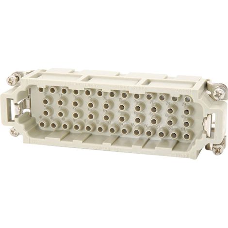 HARTING Han 46EE Stifteinsatz (M) Crimpanschluss, 46-polig+PE 500V, 16A - 1 Stück (1/2)