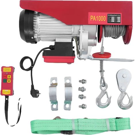 Treuil Électrique, Construction Durable, Télécommande Sans Fil, 1 Tonne, 12m (1/5)