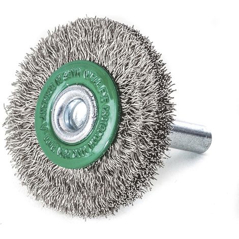 Rundbürste mit Edelstahldrahtstift. gewellt 416362 Leßmann