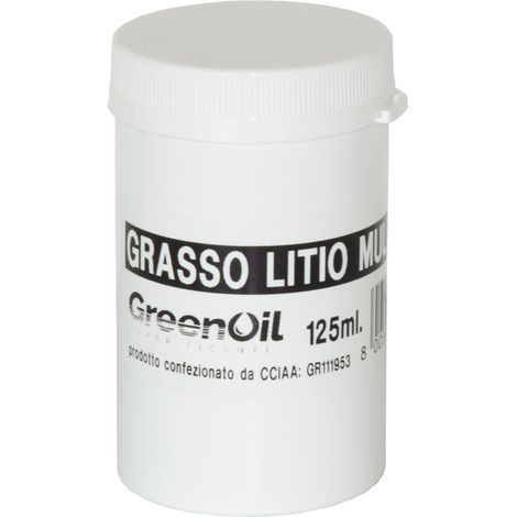 8PZ GRASSO AL LITIO UNIVERSALE - gr.125 in barattolo