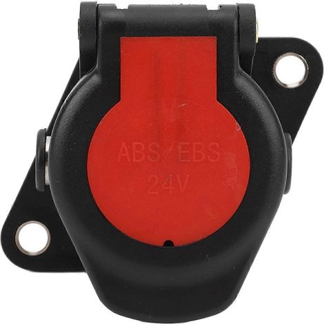 Prise de remorque 24 V, 7 broches, connexion fiable, adaptateur de câble pour camping-cars, caravanes et bateaux