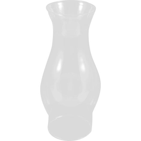 Abat-Jour En Verre Transparent Lampe À Huile Couvercle Résistant À La Chaleur Cheminée Longue Lampe À Kérosène Accessoire Décoratif Luminaires Intérieurs (1/4)
