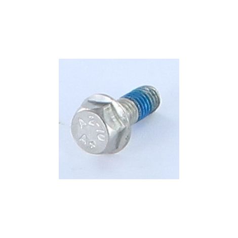 Vis métaux Tête hexagonale TH Embase lisse M5X12 Inox A2 Frein filet-100 pièces