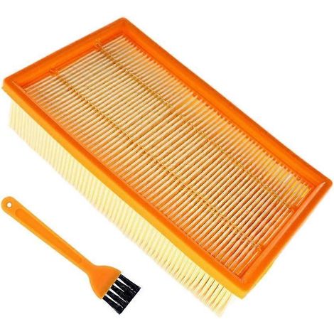 Filtre plat plissé de rechange pour aspirateur NT 25/1, NT 35/1, NT 45/1, NT 55/1 et NT 611 ECO (1/5)
