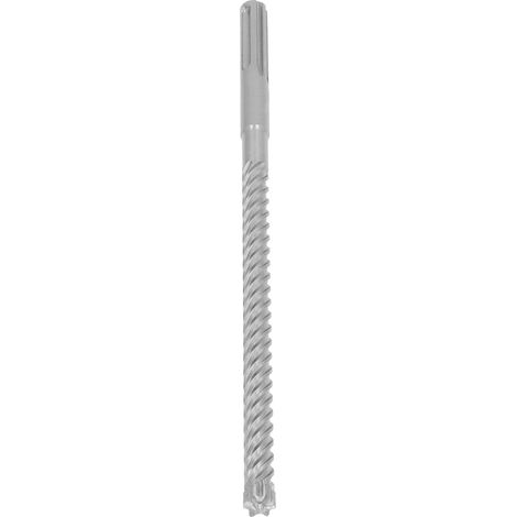 6-schneidiger Schlagbohrer aus Hartmetall für Ziegel, Stein und Beton, 18 x 400 mm (1/5)
