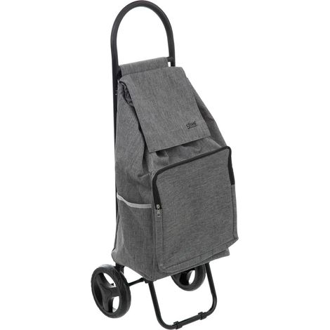 Carrello portaspesa 2 ruote grigio (1/5)