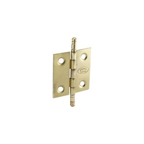 Bisagra latonada 207 60x40 mm. (1/3)