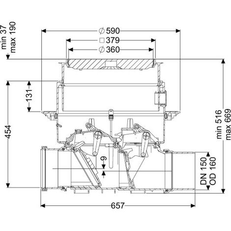 KESSEL 84150S Clapet de retenue automatique Staufix FKA