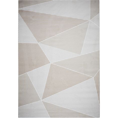 Grande Tappeto dal Design Contemporaneo e Moderno - Beige (290x200 cm) - Cerna Beige - (1/4)