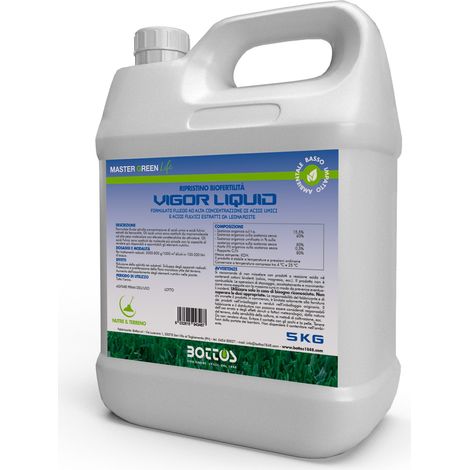 Vigor Liquid - Biostimolante per prato da 5 kg