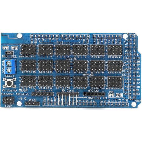 Sensor-Erweiterungsplatine mit Harzunterstützung und IIC-Schnittstelle für Sensor Shield V1.0 V2.0 DC10V (1/4)