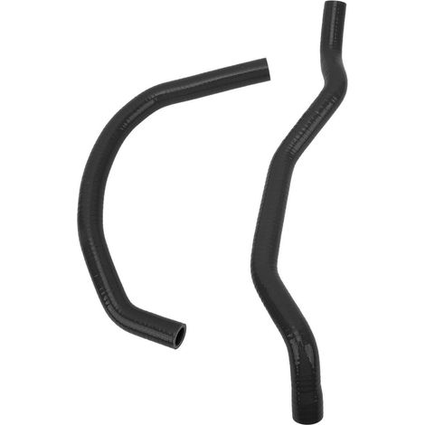 Tuyau de radiateur silicone noir pour quad YFZ350 1987-2006, kit de remplacement (1/5)