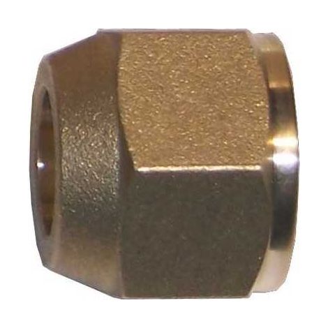 Plombservice – Ecrou cylindrique flare 3/8 pour climatisation – Filetage métrique pas standard – Matériaux résistants et durables (1/2)