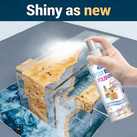 Epoxidharzreiniger zur Fleckenentfernung, Reinigung, Reparatur, Kratzerbeseitigung, Politur, Oberflächenreinigung und -pflege, Epoxid-Polierspray (1/5)