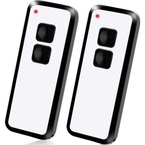 2 telecomandi per porta da garage per Novoferm Novotron 522, 524, 502 MAX43-2, 512 Mix43-2, compatibili con il telecomando per cancello Novoferm Novotron 433,92 MHz (1/4)