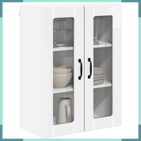 885089 Armoire de cuisine Blanc brillant 60 x 31 x 80 cm (1/5)