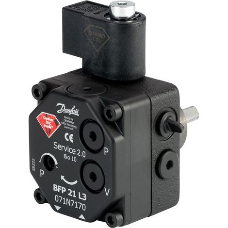 Danfoss Ölbrennerpumpe BFP 21 R 5 mit Magnetventil, Drehrichtung rechts, 40 l/h