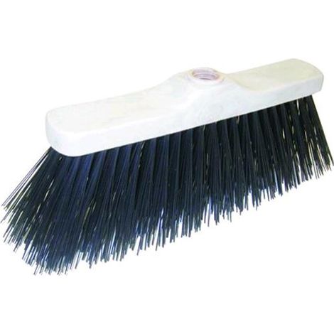 Scope Industriali Pvc Nero Rigido Senza Manico Art. 36 Conf. 10 Pz