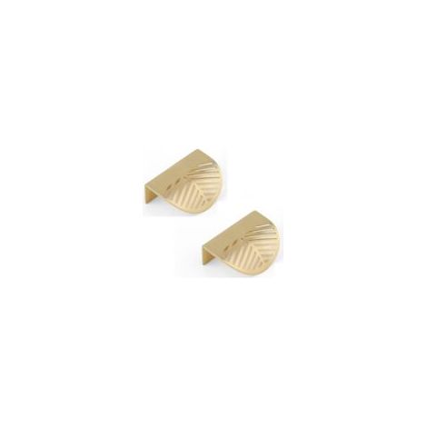 Poignée de tiroir en forme de feuille dorée, 2 pièces (60mm), poignée de porte de meuble en laiton, poignée de porte d'armoire et de placard