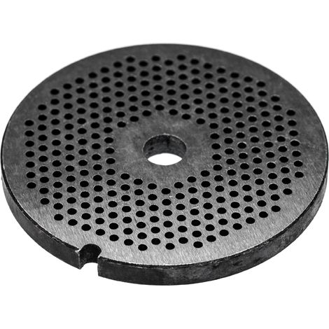 vhbw Plate Disc Size 32 compatible with Fama Meat Grinder - Hole Diameter 3 mm, Central Hole 13.4 mm, Steel