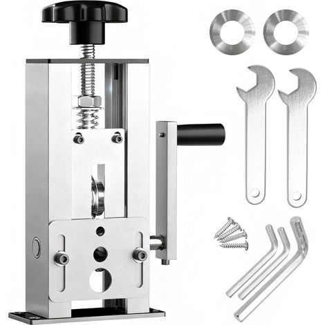 Machine à dénuder électrique / manuelle pour câbles de 1 à 25 mm, pince à dénuder en alliage d'aluminium pour couper les déchets à dénuder