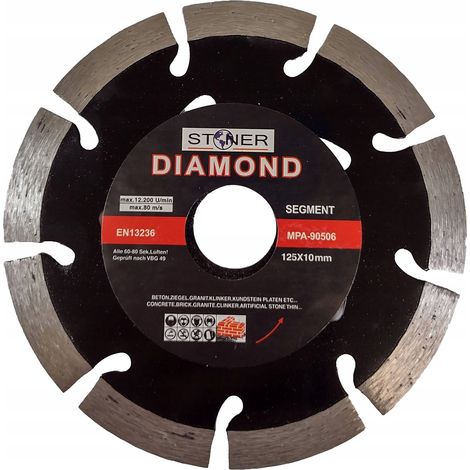 Disco da taglio diamond Silver s12150 125 mm 22.2 mm