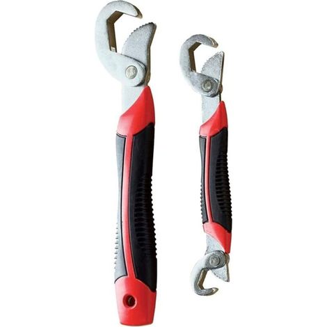 Spanners Wrenches 2pc auto Clé de réglage 9-32mm une main Tuyau Universal Spanner Grip Outils manuels (1/5)
