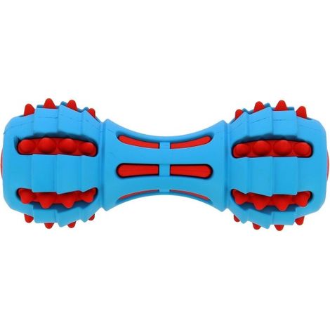Haltère Dentition Fidelami - Jouet Sonore pour Chien - Hygiène Dentaire (1/5)