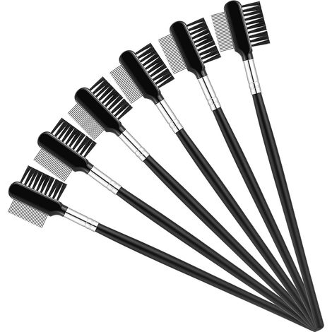 Pieces Tear Stains Removal Comb Double-Ended Dog Eye Comb Brush Double Head Grooming Comb Multipurpose Tool for Small Cats Dogs Removing Crust and Slime (1/5)