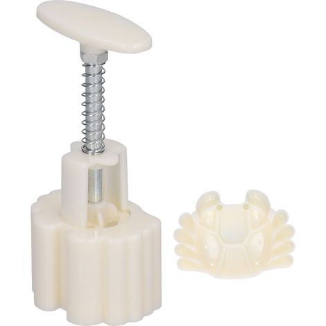 Handgepresste Mondkuchenform zum Mittherbstfest, 3D-Mondkuchenform in Krabbenform für Zuhause (1/5)