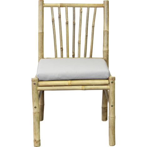 FRESH - sedia da giardino in bamboo (1/5)