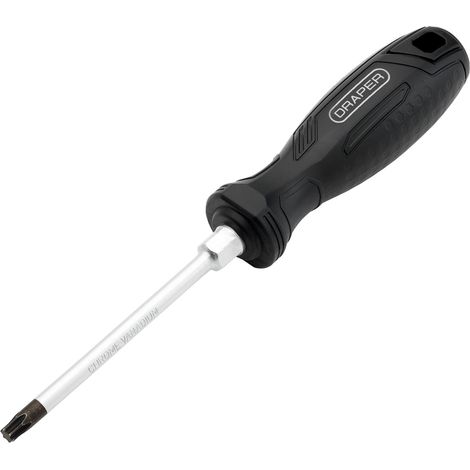 Draper T30X100MM TX-Star Screwdriver with Hard Grip Handle – Precision Phillips Screwdriver for Professional and DIY Use