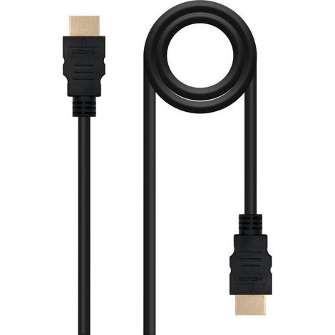 Kabel hdmi 1.4 nanocable 10.15.1700/ hdmi male - hdmi male/ 1m/ schwarz