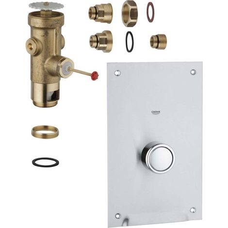 Grohe Flussometro per WC Cromo, 42902000 (1/3)