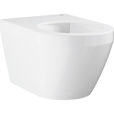 Grohe Euro Ceramic - Inodoro suspendido, sin borde (Rimless), Triple Vortex, blanco alpino 102485SH00 (1/5)