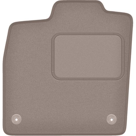 Fahrermatte aus Velours für: Audi Q4 e-tron (2021–2022) beige (1/5)
