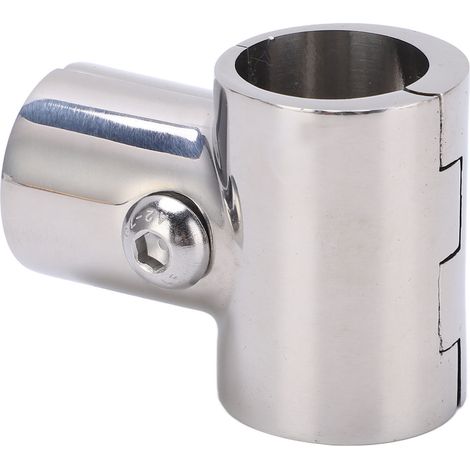 Réducteur de tuyau en T à 90°, diamètre intérieur 1 pouce/25,4 mm, main courante amovible en acier inoxydable pour bateau (1/5)
