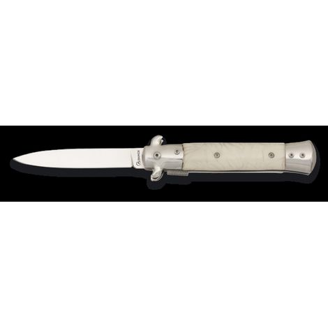 Cuchillo plegable Martinez Albainox nacar 10 cm acero apertura asistida
