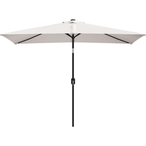 Maison Exclusive - Slunečník 200 x 300 cm pískově bílý obdélníkový (1/5)