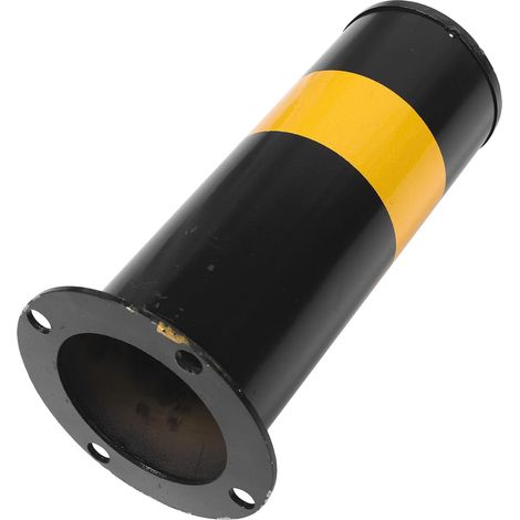 Barrière de Stationnement en Acier Noir, Borne de Sécurité  Quais de Chargement et Places, Aide à L’isolement Entre Routes, Bâtiments et Stationnements (1/5)