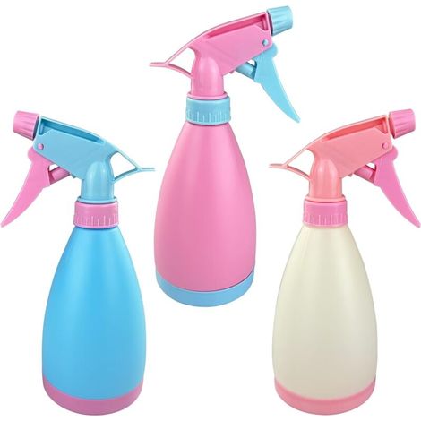 3PCS Pulvérisateur à Main Rechargeable 500ml, Bouteille à Eau pour Nettoyage, Petit Pulvérisateur à Pression, Pulvérisateur (1/4)