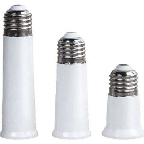 Rallonge Douille E27 à E27 120mm, Adaptateur Extension Support Lampe, Pour Ampoule (1/3)