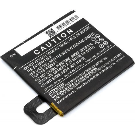 Batterie 3.85V 2.7Ah LiPo G011A-B pour Google Pixel 2