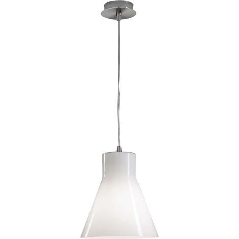 DIANA 230 Suspension E27 Ø230mm verre opale Lpe non incl. ARIC 4176