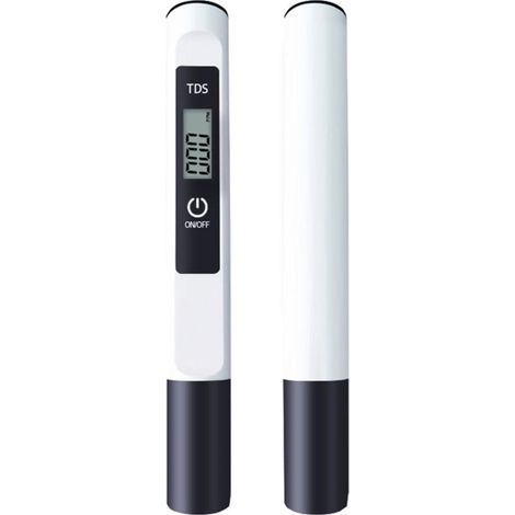 Digitales TDS-Wassermessgerät in Stiftform mit einem Messbereich von 0 bis 9990 ppm für Trinkwasser im Haushalt, Aquarien und Schwimmbäder. (1/5)