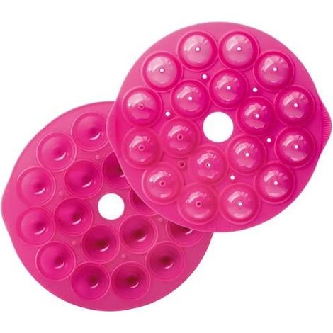 Lékué Stampo per pasticceria, silicone, magenta, unico (1/5)