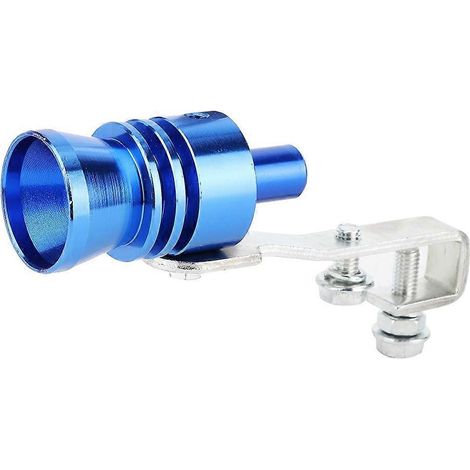 Sifflet de turbine pour voiture, haut-parleur d'échappement modifié pour voiture et moto, accessoire de voiture bleu (1/5)