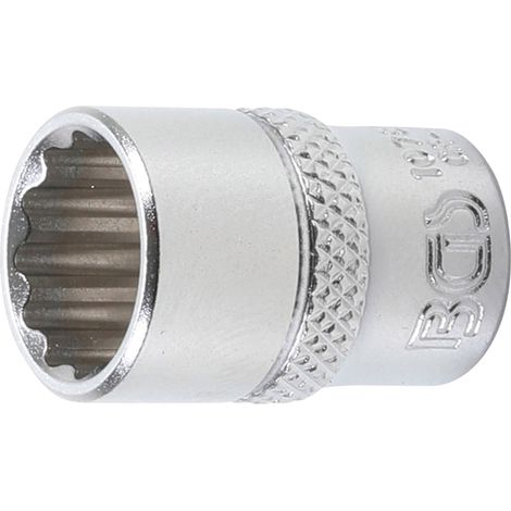 Llave de vaso 12 caras  entrada 6,3 mm (1/4")  12 mm